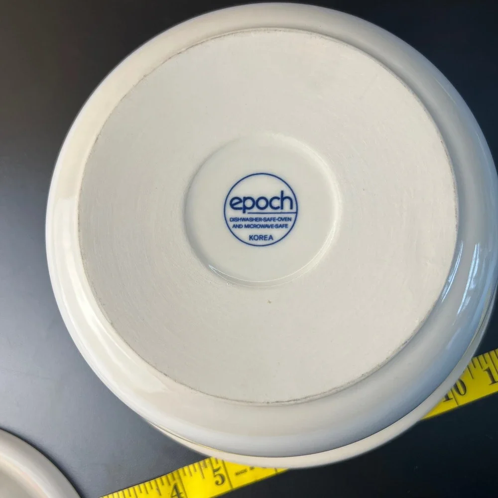 Norway by Epoch Discontinued 2qt Covered Casserole‎ Lid Cream White